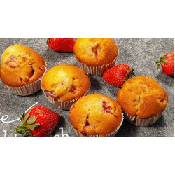 STRAWBERRY CUP CAKE (PACK OF 4)